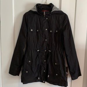 Black Rain Coat